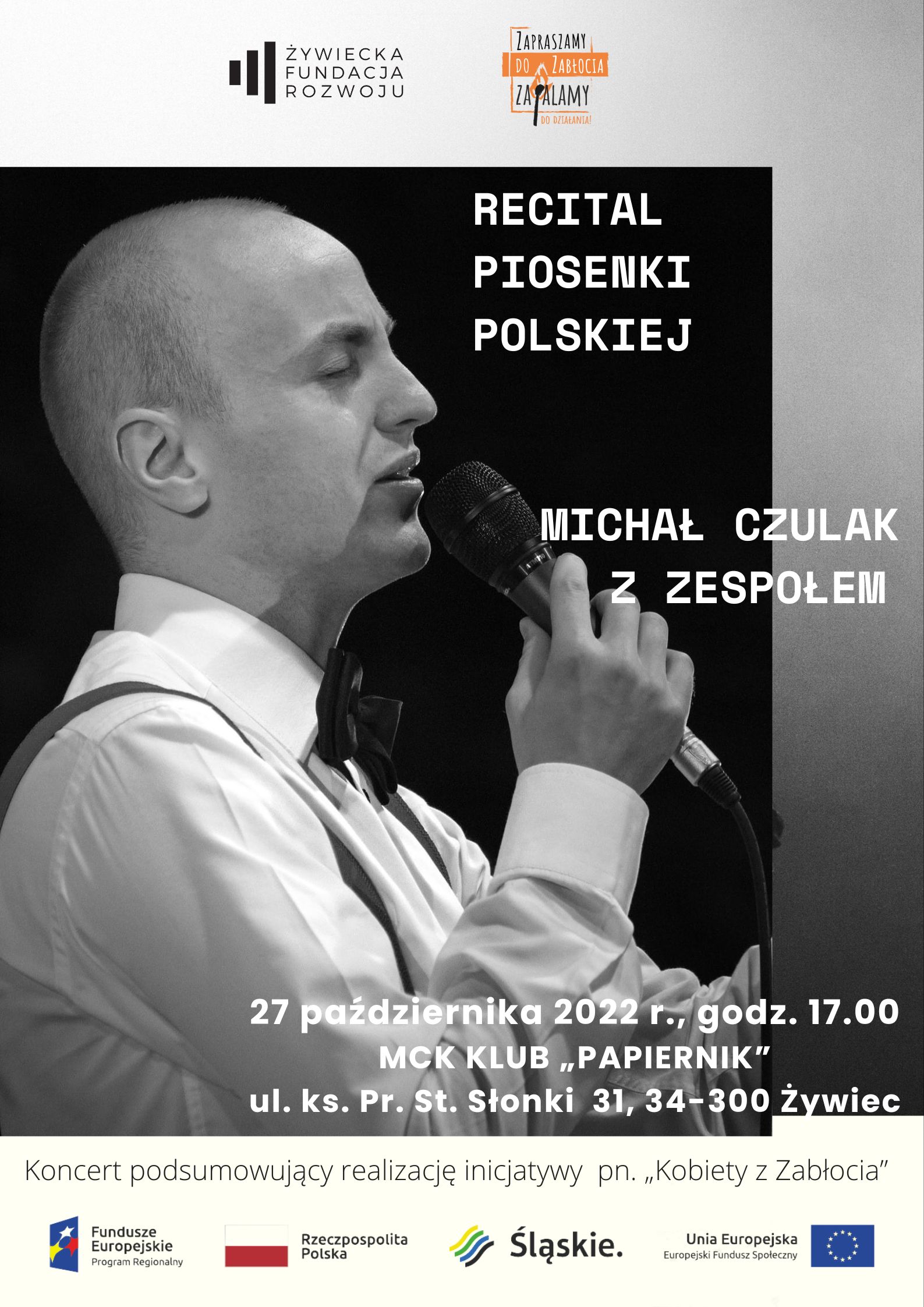 Plakat koncertu