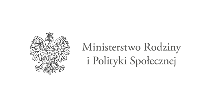 LOGO MINISTERSTWO RODZINY I POLITYKI SPOŁECZNEJ